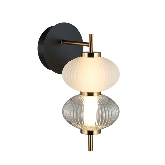 LED Аплик Testa WL-84938-2-BK Italux 8W 3000K | Osvetlenieto.bg