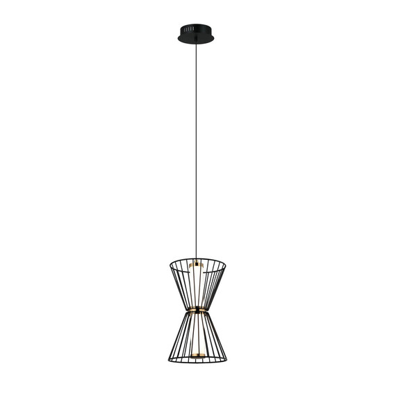 LED Пендел Sanke PND-63849-2-BK Italux 8W 3000K | Osvetlenieto.bg