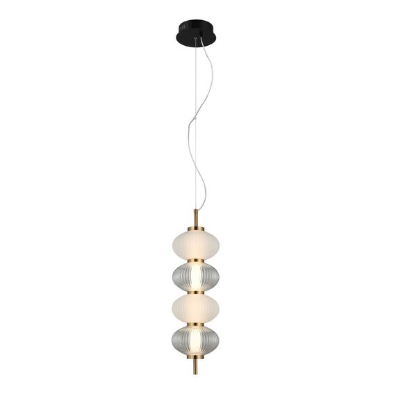 LED Пендел Testa PND-84938-4V-BK Italux 16W 3000K | Osvetlenieto.bg
