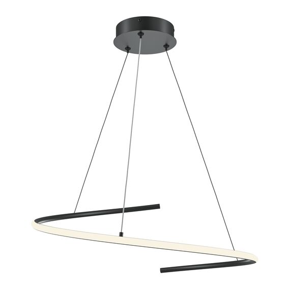 LED Полилей Curve MOD242PL-L33BK Maytoni 31W 3000K-4000K | Osvetlenieto.bg