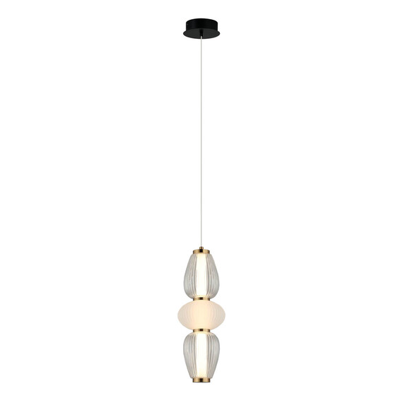 LED Полилей Gastel PND-74937-3-BK Italux 16W 3000K | Osvetlenieto.bg