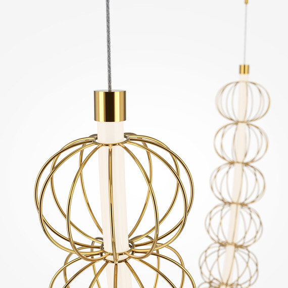 LED Полилей Golden Cage MOD216PL-L55G3K Maytoni 107W 3000K | Osvetlenieto.bg