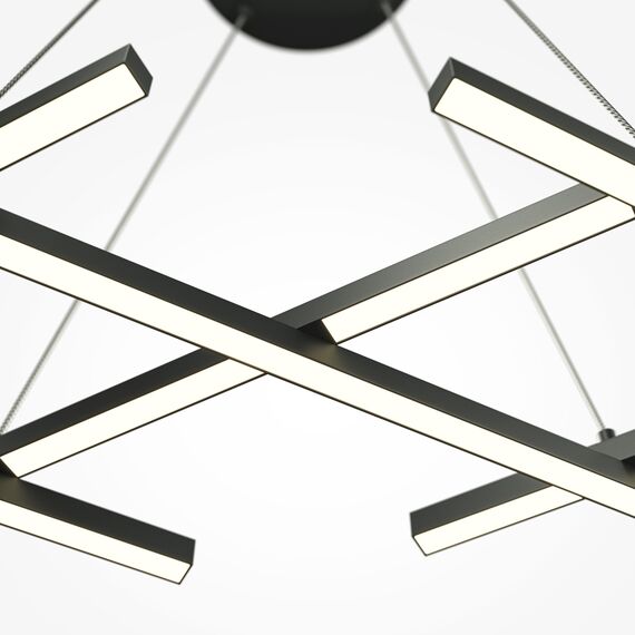 LED Полилей Halo MOD244PL-L50BK Maytoni 40W 3000K-4000K | Osvetlenieto.bg LED Полилей Halo MOD244PL-L50BK Maytoni 40W 3000K-4000K | Osvetlenieto.bg