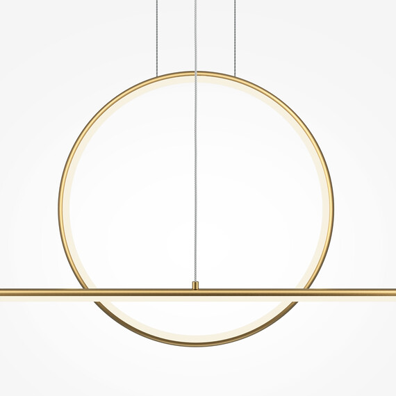 LED Полилей Halo MOD247PL-L49BSK Maytoni 40W 2600K-3500K | Osvetlenieto.bg