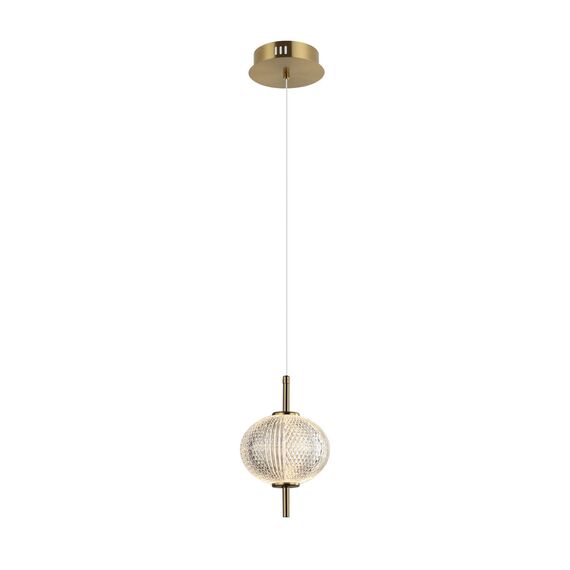 LED Полилей Lazie PND-29038-1-GD Italux 5W 3000K | Osvetlenieto.bg