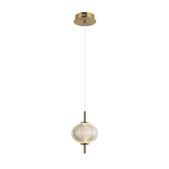 LED Полилей Lazie PND-29038-1-GD Italux 5W 3000K | Osvetlenieto.bg