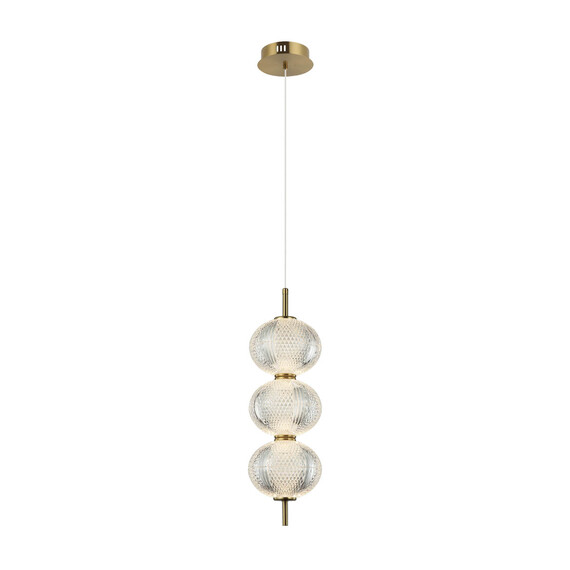 LED Полилей Lazie PND-29038-3-GD Italux 13W 3000K | Osvetlenieto.bg