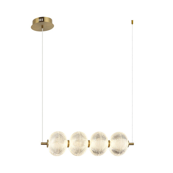 LED Полилей Lazie PND-29038-4-GD Italux 19W 3000K | Osvetlenieto.bg