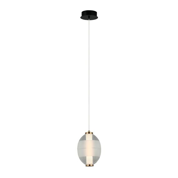 LED Полилей Rinot PND-45372-1-WH-CL Italux 8W 3000K | Osvetlenieto.bg