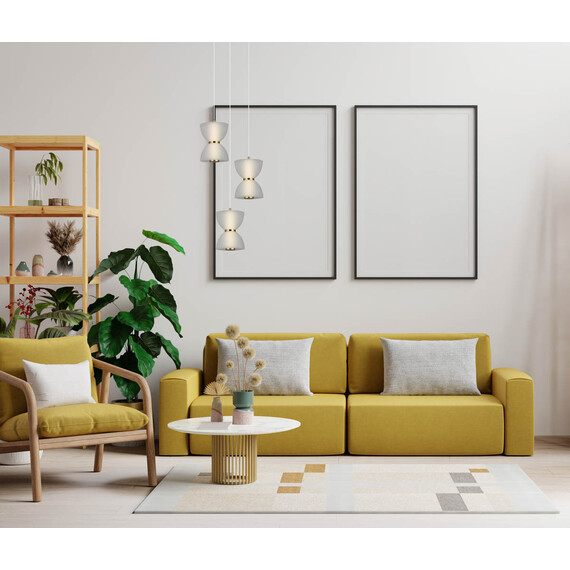 LED Полилей Tica PND-83949-3-BK Italux 22W 3000K | Osvetlenieto.bg