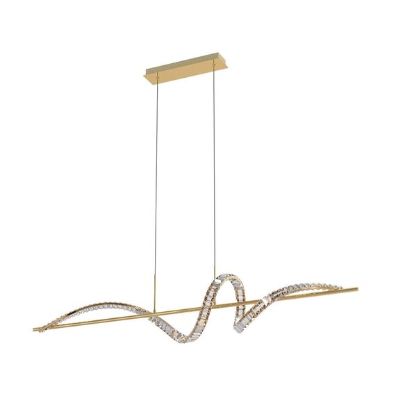 LED Полилей Zuma Line MD3170-1-3GT ATHESA 26W 3000K-6000K | Osvetlenieto.bg