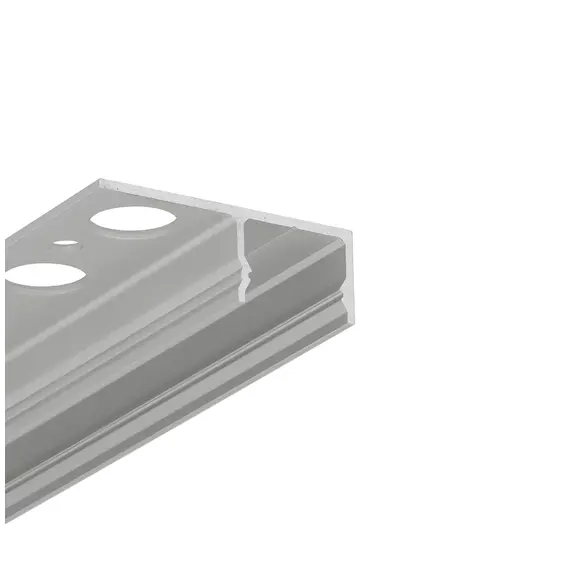 LED профил за вграждане в плочки UNI-TILE12 C PLUS анодизиран 2 метра | Osvetlenieto.bg