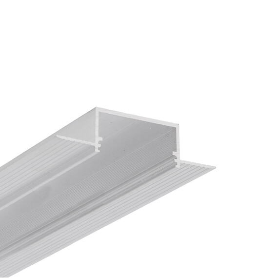 LED профил за вграждане VARIO30-04 TRIMLESS EF 2000 суров алуминий | Osvetlenieto.bg