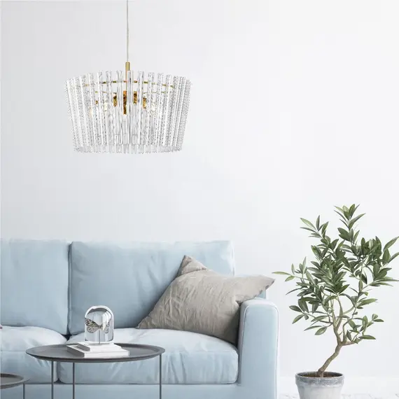 Полилей Zuma Line P0547-05H-F9AC BACH 5xE14 | Osvetlenieto.bg