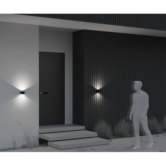 LED Фасаден аплик Blow O435WL-L10GF3K Maytoni 2x5W 3000K IP54 | Osvetlenieto.bg