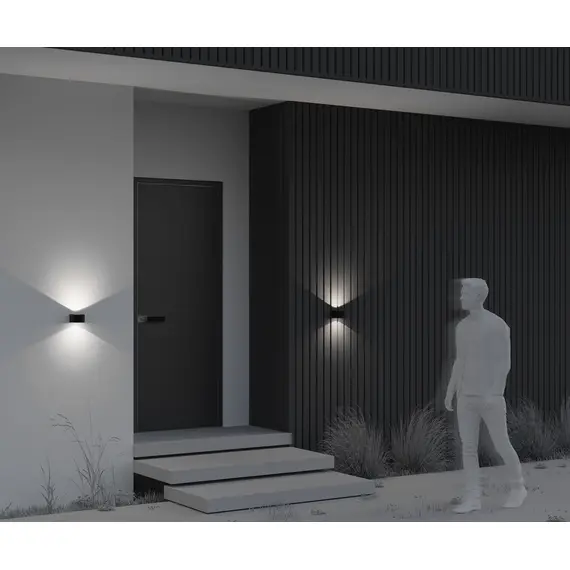 LED Фасаден аплик Blow O435WL-L10GF3K Maytoni 2x5W 3000K IP54 | Osvetlenieto.bg