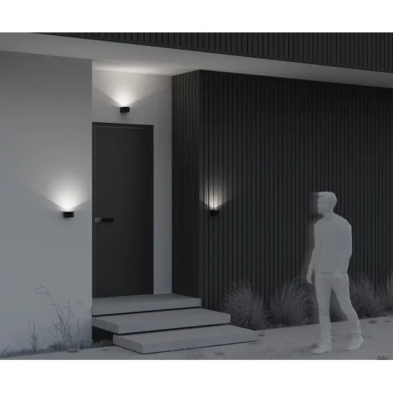 LED Фасаден аплик Blow O435WL-L5GF3K Maytoni 5W 3000K IP54 | Osvetlenieto.bg