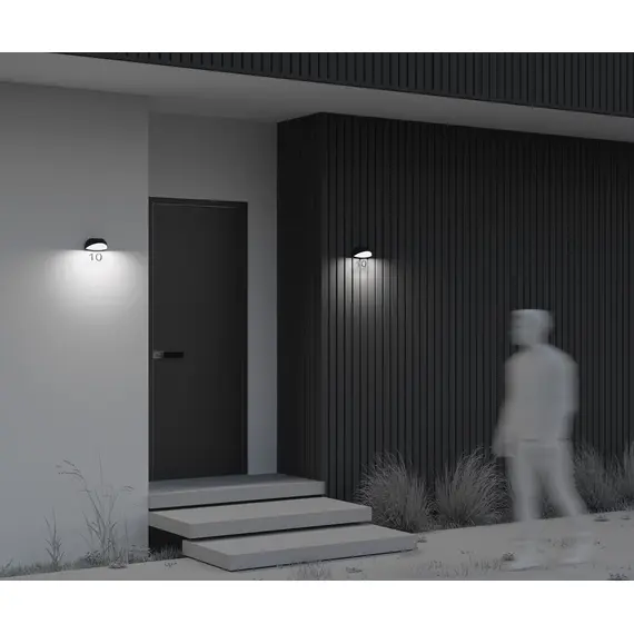 LED Фасаден аплик Gloss O447WL-L7GF3K Maytoni 7W 3000K IP65 | Osvetlenieto.bg