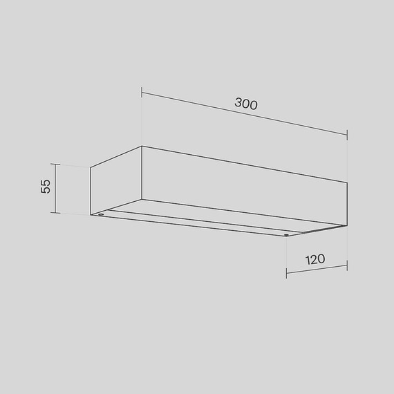 LED Фасаден аплик Lot O428WL-L10GF3K Maytoni 10W 3000K IP65 | Osvetlenieto.bg