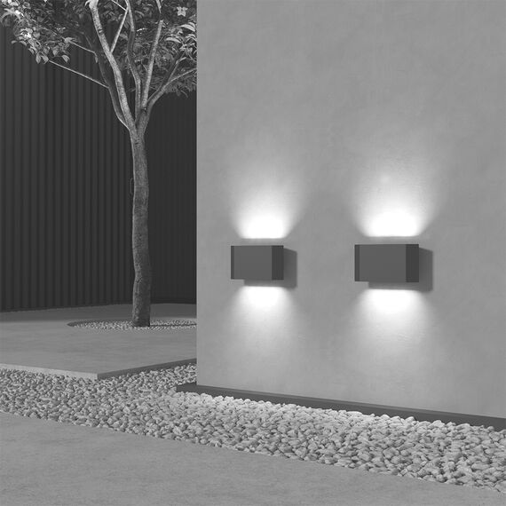 LED Фасаден аплик Pull O412WL-L8GF3K Maytoni 8W 3000K IP54 | Osvetlenieto.bg