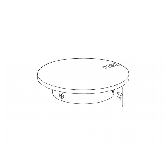 LED Фасаден аплик Wald O420WL-L12GF Maytoni 12W 3000K IP65 | Osvetlenieto.bg