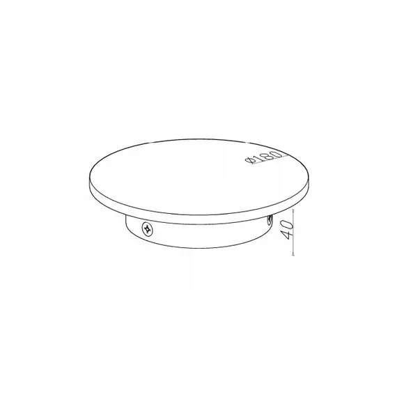 LED Фасаден аплик Wald O420WL-L12GF Maytoni 12W 3000K IP65 | Osvetlenieto.bg