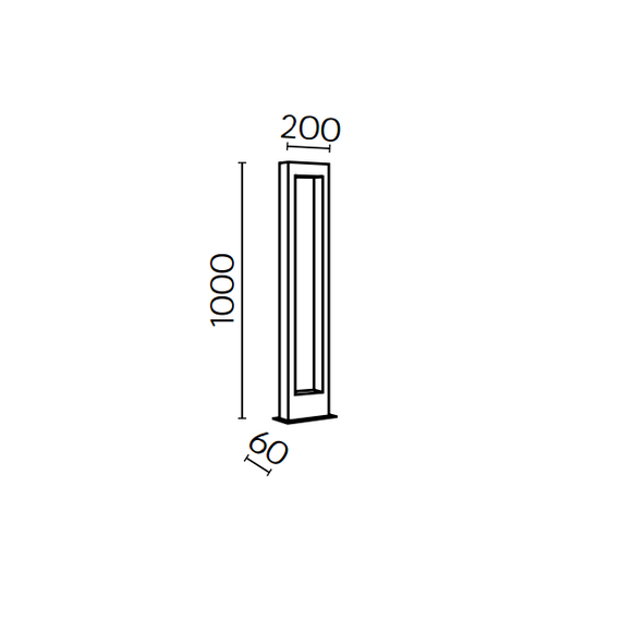 LED Градински стълб Bonn O425FL-L10GF Maytoni 10W 3000K IP65 | Osvetlenieto.bg LED Градински стълб Bonn O425FL-L10GF Maytoni 10W 3000K IP65 | Osvetlenieto.bg