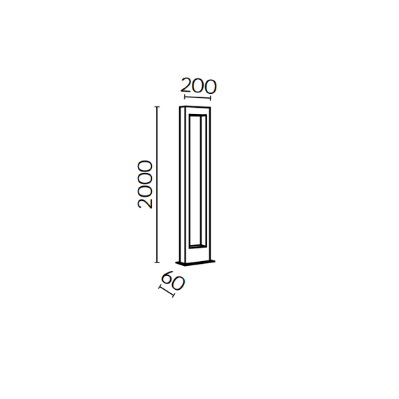 LED Градински стълб Bonn O425FL-L25GF Maytoni 25W 3000K IP65 | Osvetlenieto.bg LED Градински стълб Bonn O425FL-L25GF Maytoni 25W 3000K IP65 | Osvetlenieto.bg