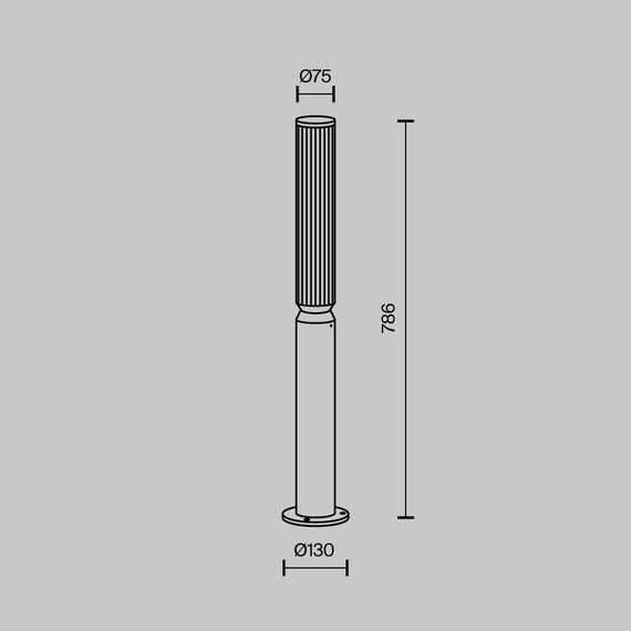 LED Градински стълб Lit O593FL-L12GF3K Maytoni 12W 3000K IP65 | Osvetlenieto.bg LED Градински стълб Lit O593FL-L12GF3K Maytoni 12W 3000K IP65 | Osvetlenieto.bg