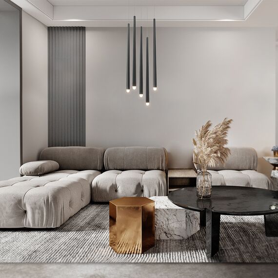 LED Полилей Cascade MOD132PL-L30BK 31W 3000K-4000K | Osvetlenieto.bg