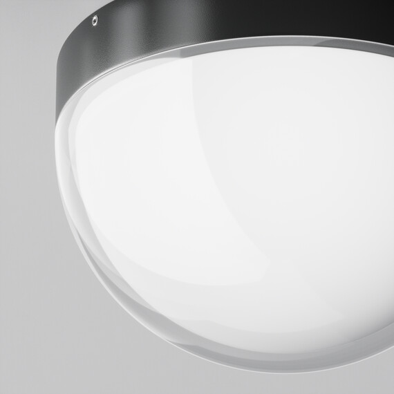 LED Външен плафон Mon O438CL-L12GF3K Maytoni 12W 3000K IP65 | Osvetlenieto.bg