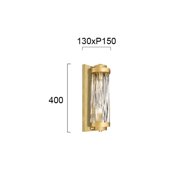 Аплик KAROLINA 4264900 Viokef 2xE14 | Osvetlenieto.bg