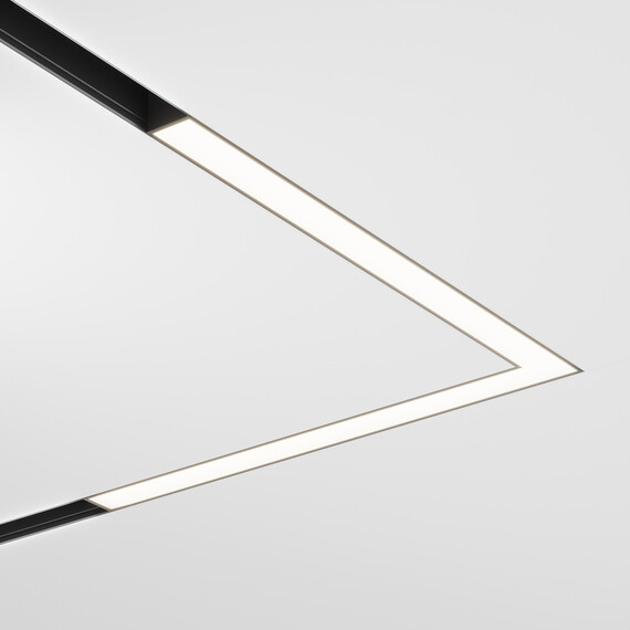 Bluetooth LED Ъглов осветител магнитна шина Exility Basis TR042-4-24W3K-WW-DS-1 Maytoni 24W 3000K-6000K | Osvetlenieto.bg