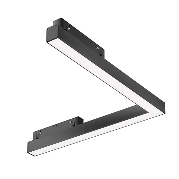 Bluetooth LED Ъглов осветител магнитна шина Exility Basis TR042-4-24W3K-WW-DS-1 Maytoni 24W 3000K-6000K | Osvetlenieto.bg