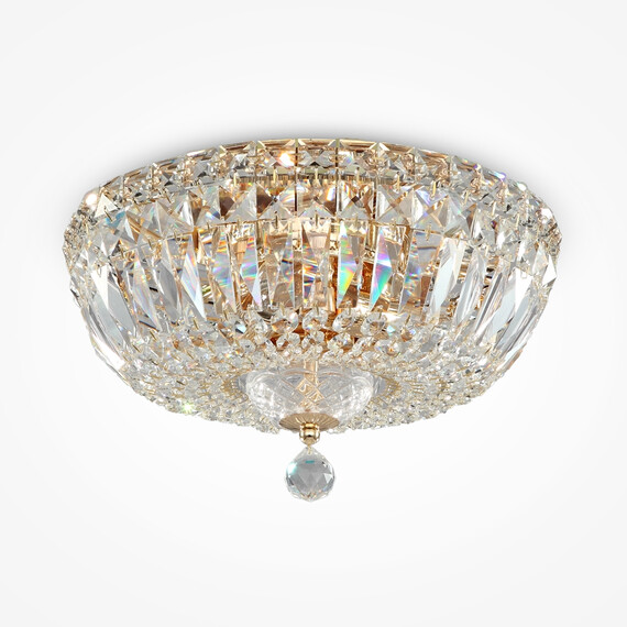 Кристален плафон Basfor Maytoni DIA100-CL-03-G 3xE14 | Osvetlenieto.bg