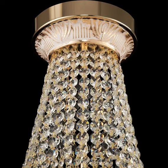 Кристален полилей Bella Maytoni DIA750-TT50-WG 8xE14 | Osvetlenieto.bg