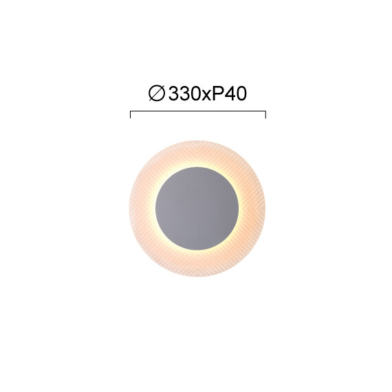 LED Аплик FANTASIA 4287900 Viokef 7W 3000K | Osvetlenieto.bg