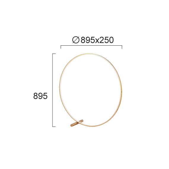 LED Лампион CIRCLE 4303001 Viokef 35W 3000K | Osvetlenieto.bg