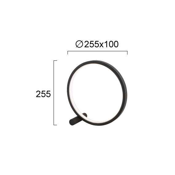 LED Настолна лампа CIRCLE 4291500 Viokef 13W 3000K | Osvetlenieto.bg