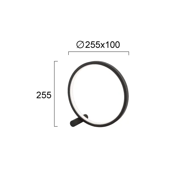 LED Настолна лампа CIRCLE 4291500 Viokef 13W 3000K | Osvetlenieto.bg