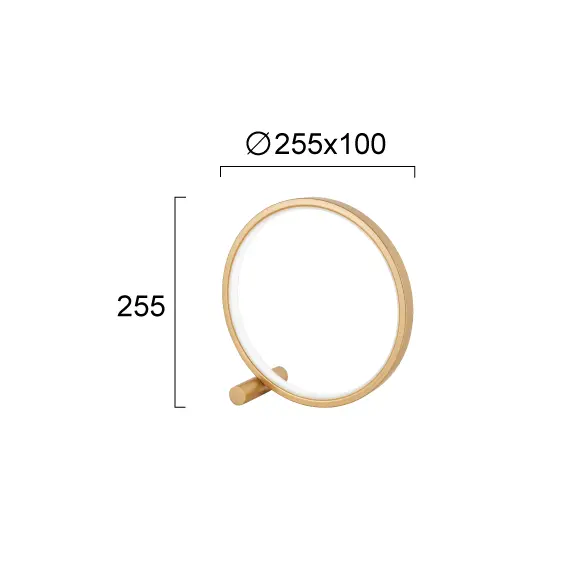 LED Настолна лампа CIRCLE 4291501 Viokef 13W 3000K | Osvetlenieto.bg