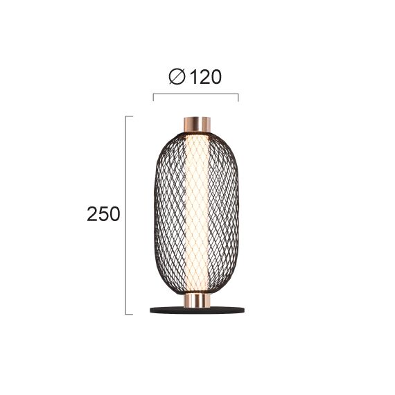 LED Настолна лампа MARGOT 4311700 Viokef 8W 3000K | Osvetlenieto.bg