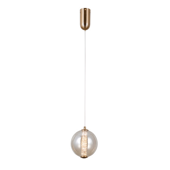 LED Пендел Butero PND-34359-S-HBR-AMB Italux 6W 3000K | Osvetlenieto.bg