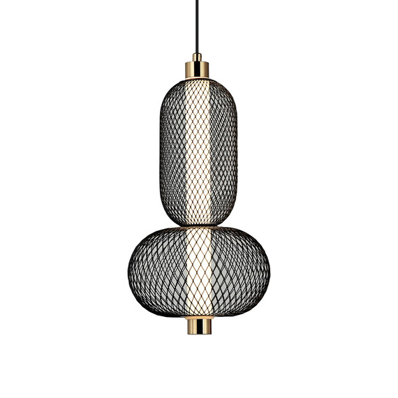 LED Пендел Marco PND-84283-2-BK Italux 10W 3000K | Osvetlenieto.bg