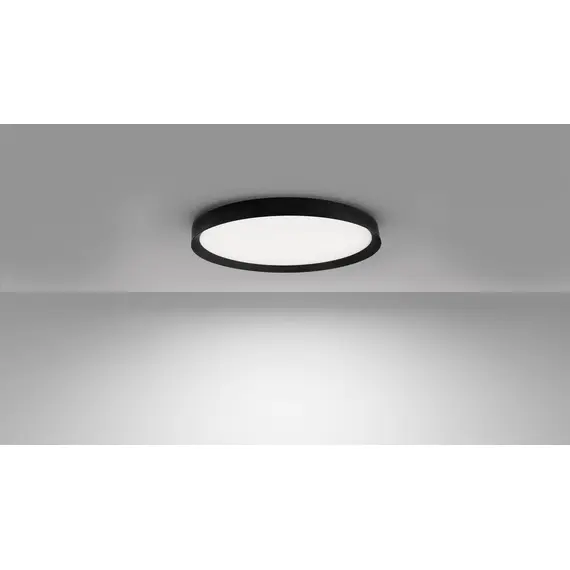LED плафон ARIS кръг черен мат 36W Ø40cm 3000К/4000К/6000К CCT | Osvetlenieto.bg
