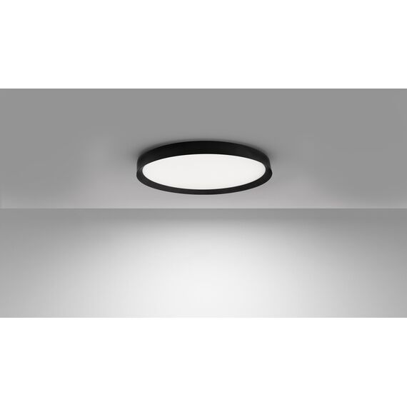 LED плафон ARIS кръг черен мат 54W Ø59cm 3000К/4000К/6000К CCT | Osvetlenieto.bg