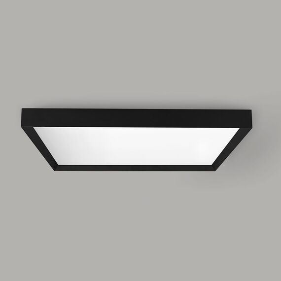 LED плафон ARIS квадрат черен мат 36W 40х40cm 3000К/4000К/6000К CCT | Osvetlenieto.bg