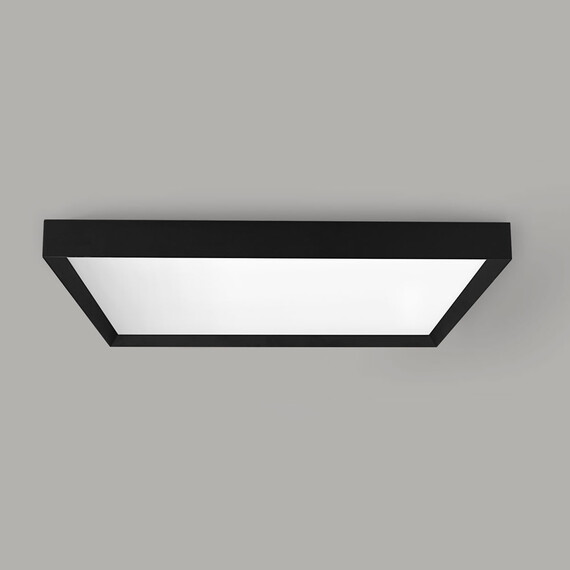 LED плафон ARIS квадрат черен мат 36W 40х40cm 3000К/4000К/6000К CCT | Osvetlenieto.bg