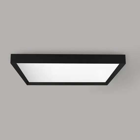 LED плафон ARIS квадрат черен мат 54W 60х60cm 3000К/4000К/6000К CCT | Osvetlenieto.bg