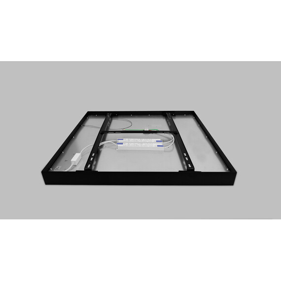 LED плафон ARIS квадрат черен мат 54W 60х60cm 3000К/4000К/6000К CCT | Osvetlenieto.bg
